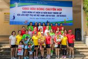 Giải bóng chuyền hơi nữ chào mừng kỷ niệm 92 năm ngày thành lập Hội LHPN Việt Nam