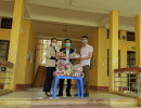 Chi bộ, công đoàn và Tổ an toàn số 4 ủng hộ LHS Lào đang học tiếng Việt mắc covid-19