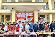 Trường cao đẳng Sơn La tổ chức thi gói bánh chưng