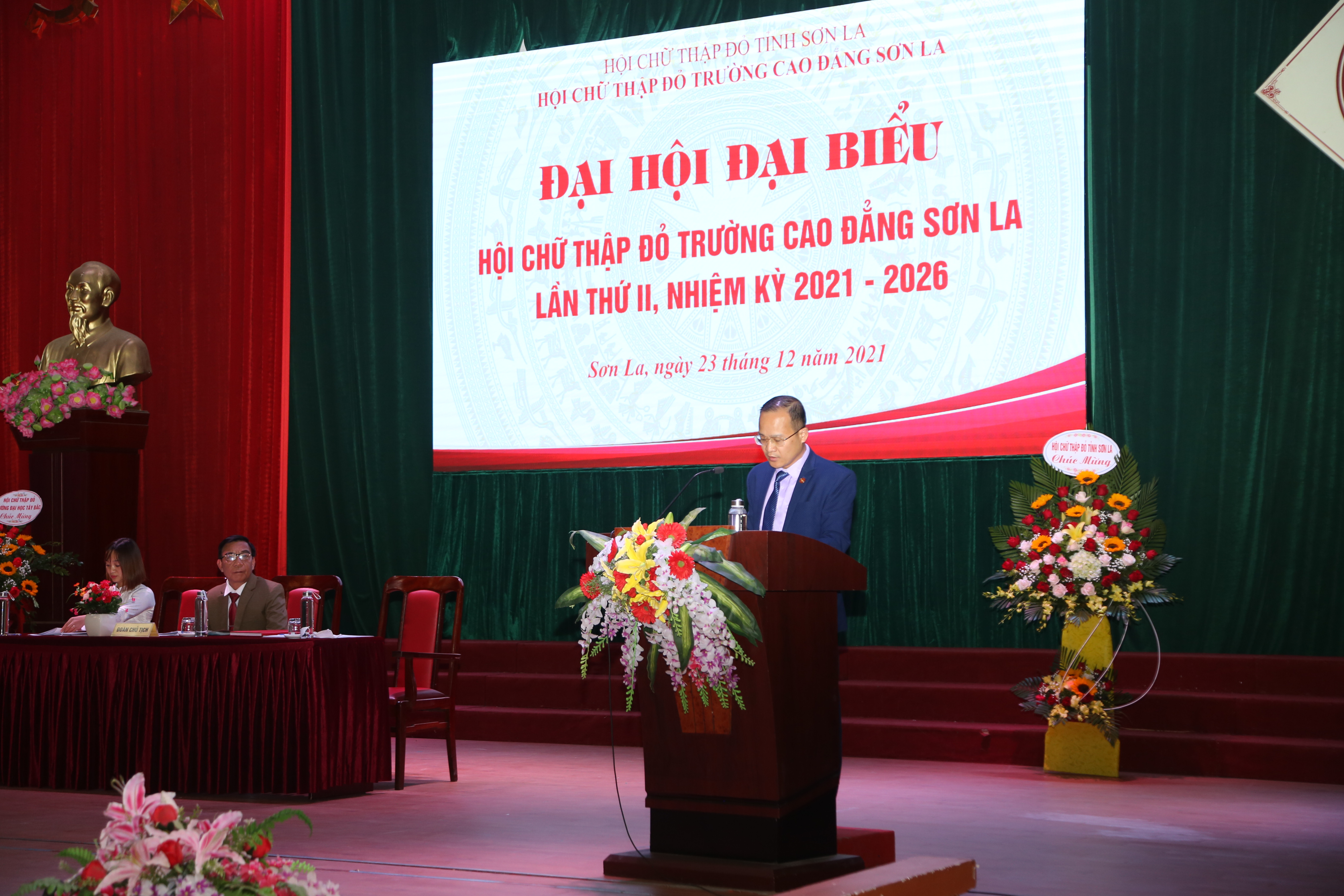 Đại hội đại biểu Hội Chữ thập đỏ Trường Cao đẳng Sơn La lần thứ II, nhiệm kỳ 2021 – 2026
