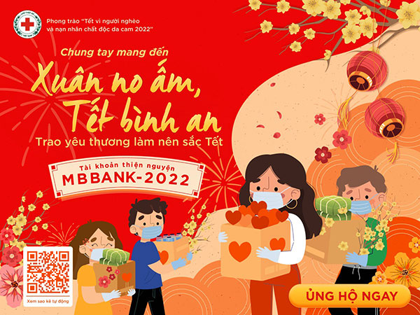 Hội Chữ thập đỏ Việt Nam phát động chiến dịch “Xuân no ấm, Tết bình an” trên Ứng dụng “Thiện Nguyện”
