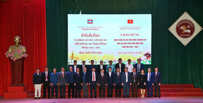 Trường Cao đẳng Sơn La tiếp nhận LHS Lào nhập học năm học 2023-2024