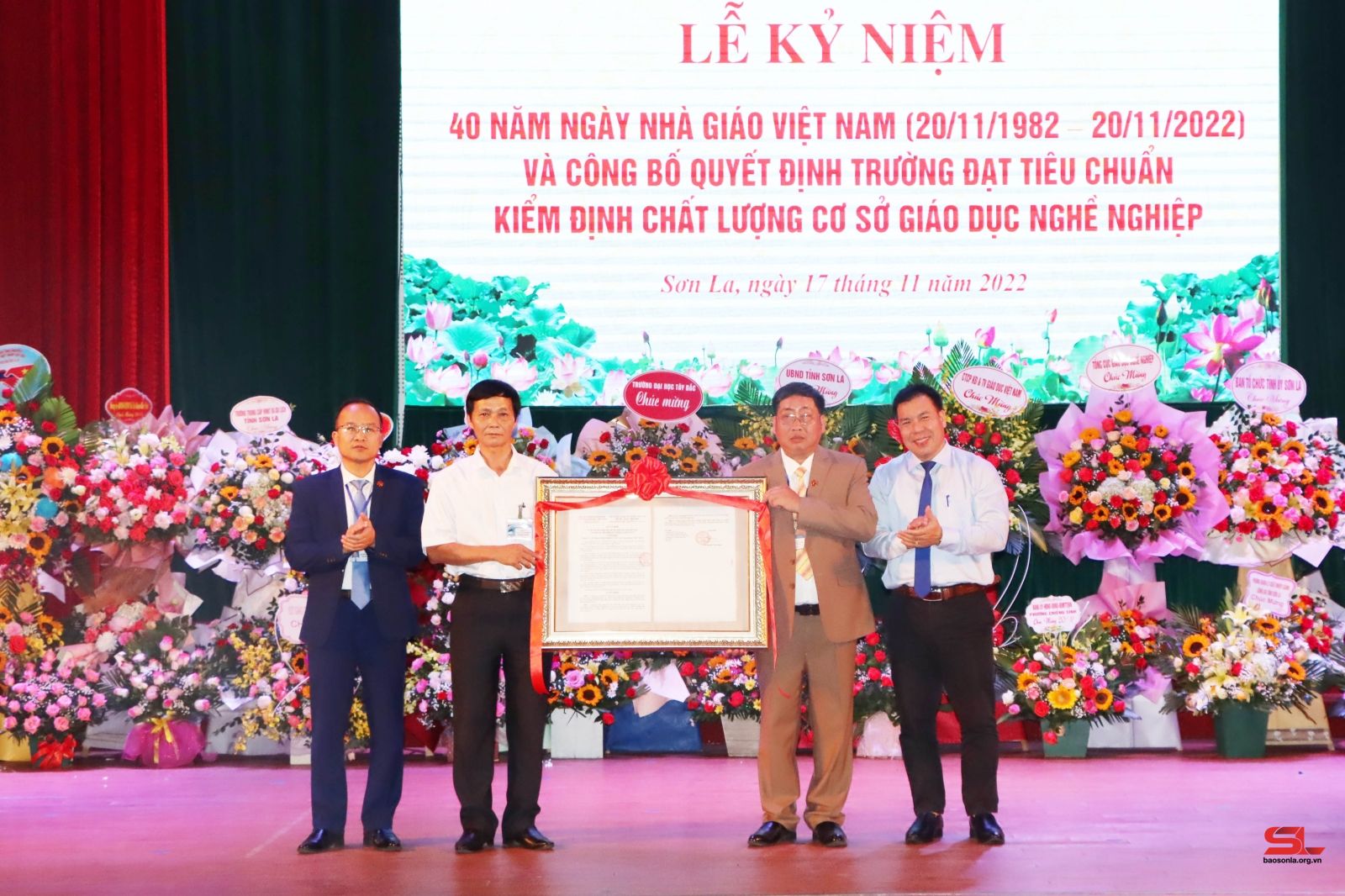Trường Cao đẳng Sơn La đạt tiêu chuẩn kiểm định chất lượng cơ sở giáo dục nghề nghiệp