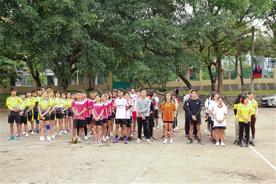 Giải bóng chuyền HSSV lần thứ nhất, năm học 2020 - 2021 