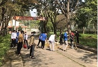 Khoa kỹ thuật Công nghệ hưởng ứng ngày chủ Nhật Xanh.